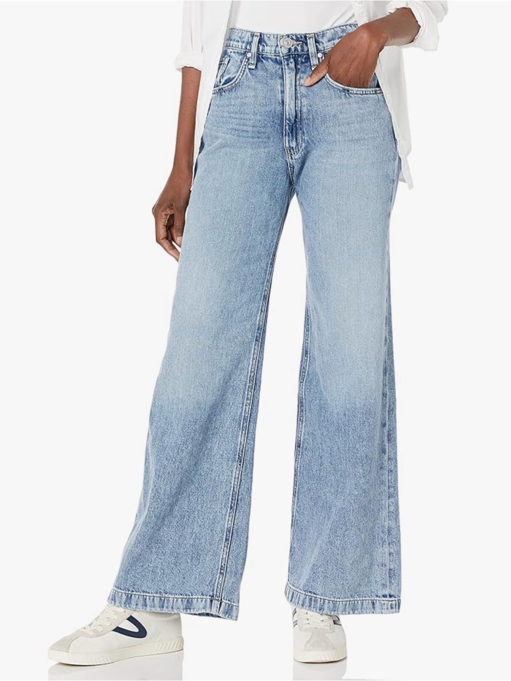 Hudson Jodie Wide Leg Jeans Women’s 28 Young at Heart High Rise Denim
